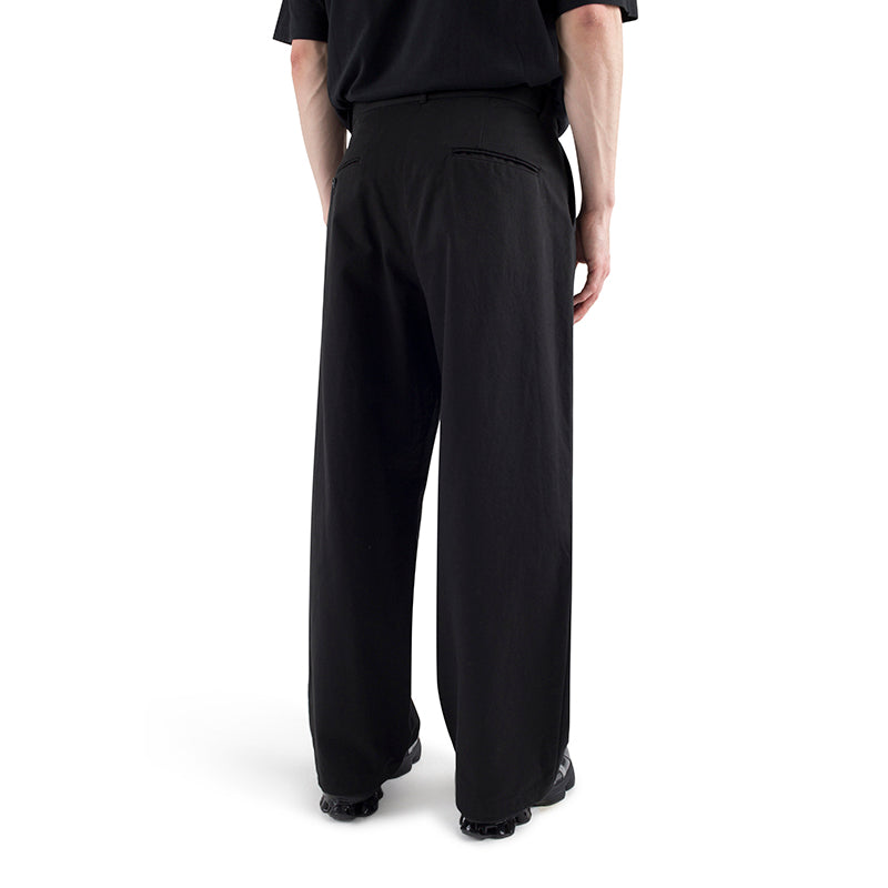 Dress Chino High-Waist Slacks