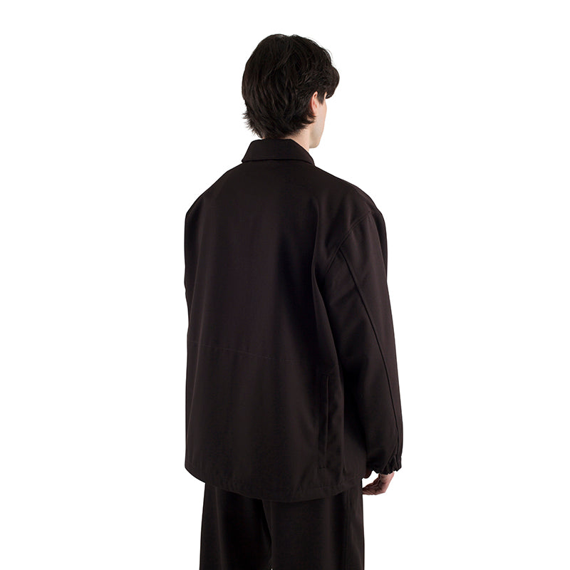 Hybrid Wool Coach Jacket