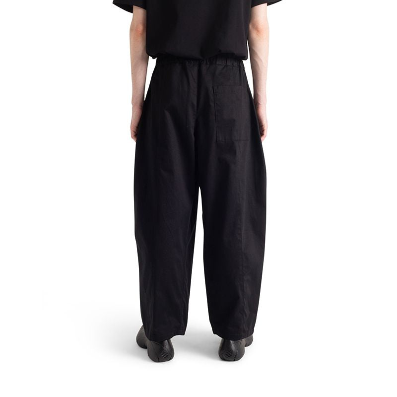 パンツ sagenation BOX PLEAT TROUSER SAGE NATION: Navy Box Pleat Trouser | SSENSE