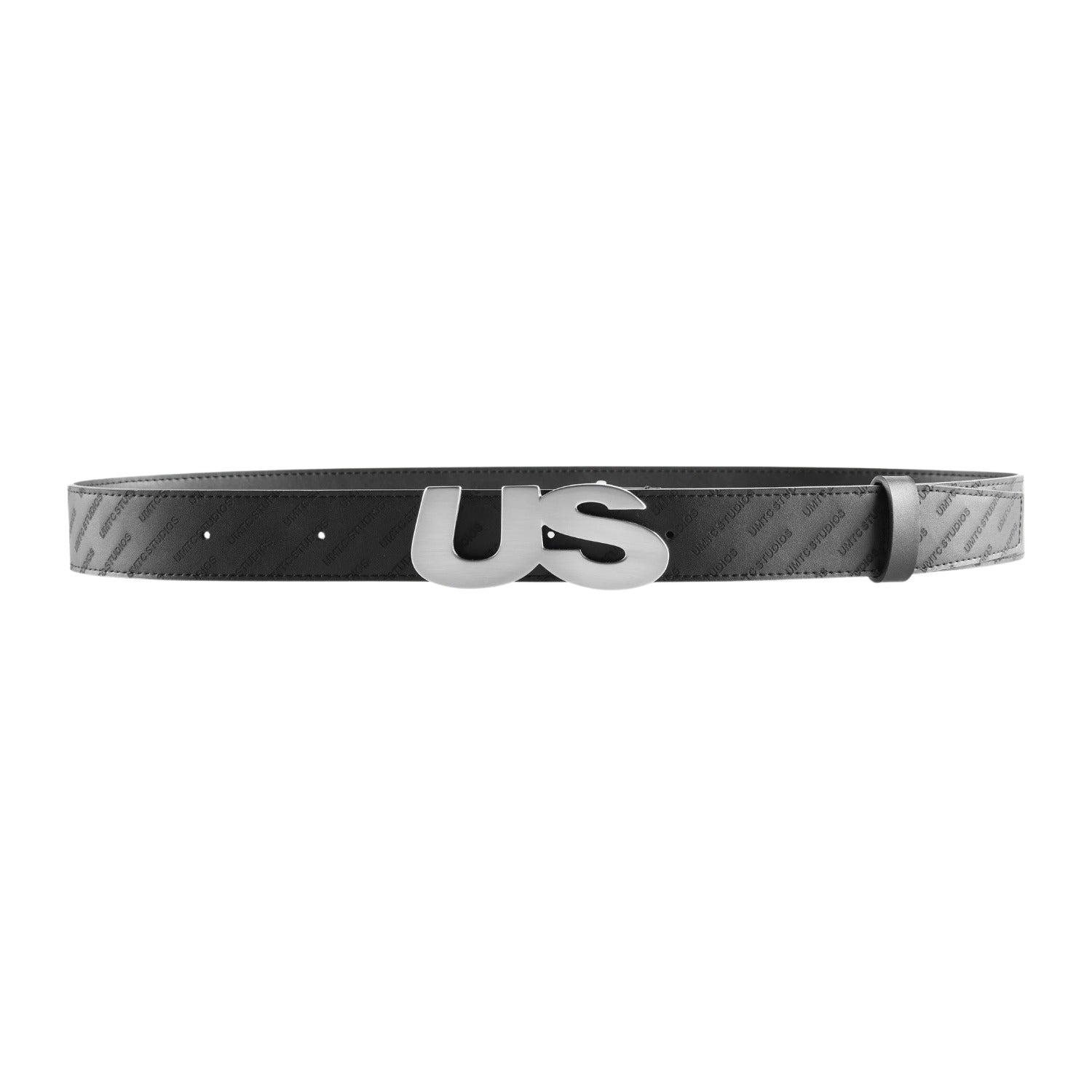 Vegan Leather Monogram Belt