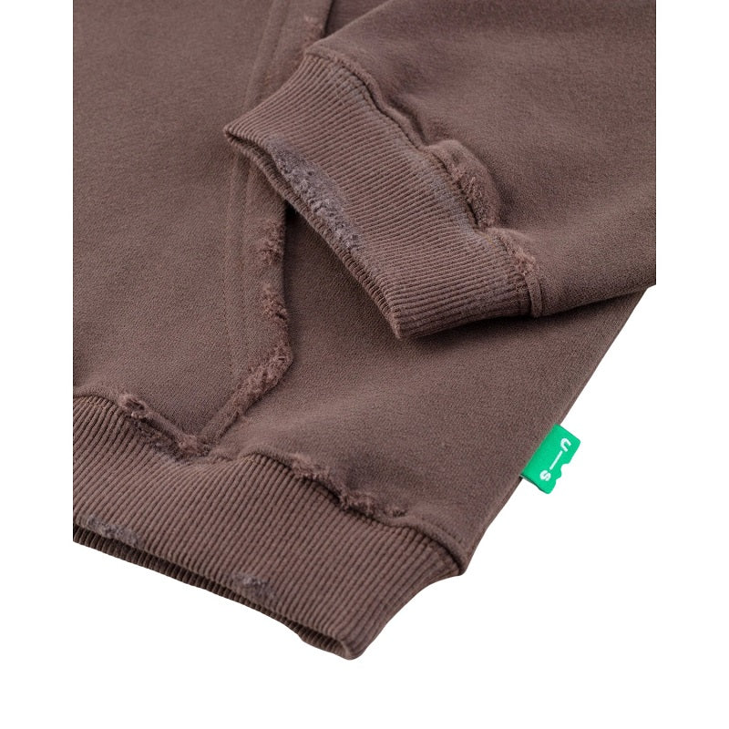 Distressed Action Hoodie