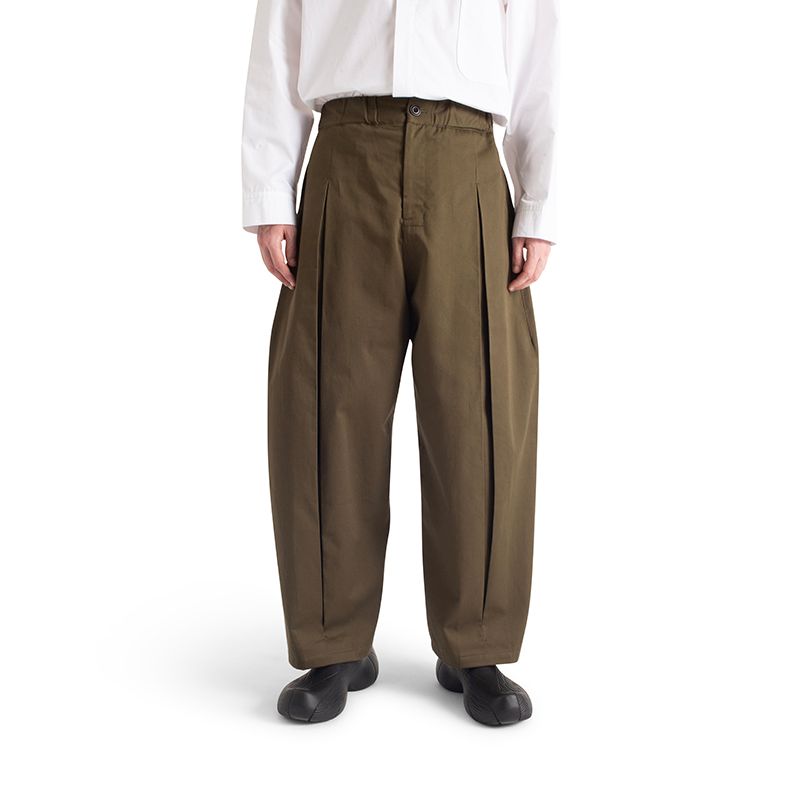 Box Pleat Trouser