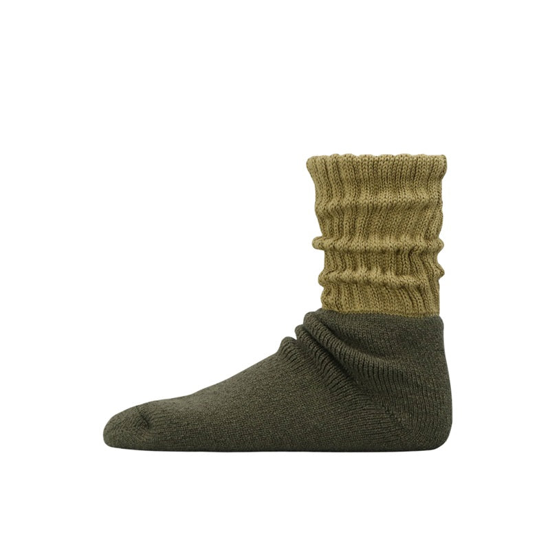 Organic Cotton Ribbed Washable Wool Socks