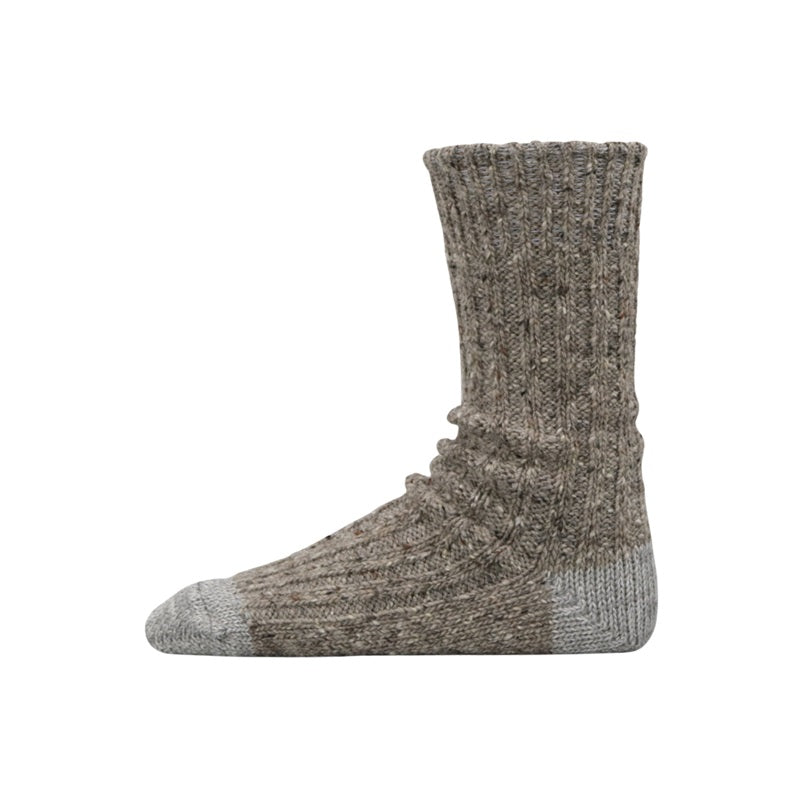 Recycled Wool Heavyweight Ribbed Socks