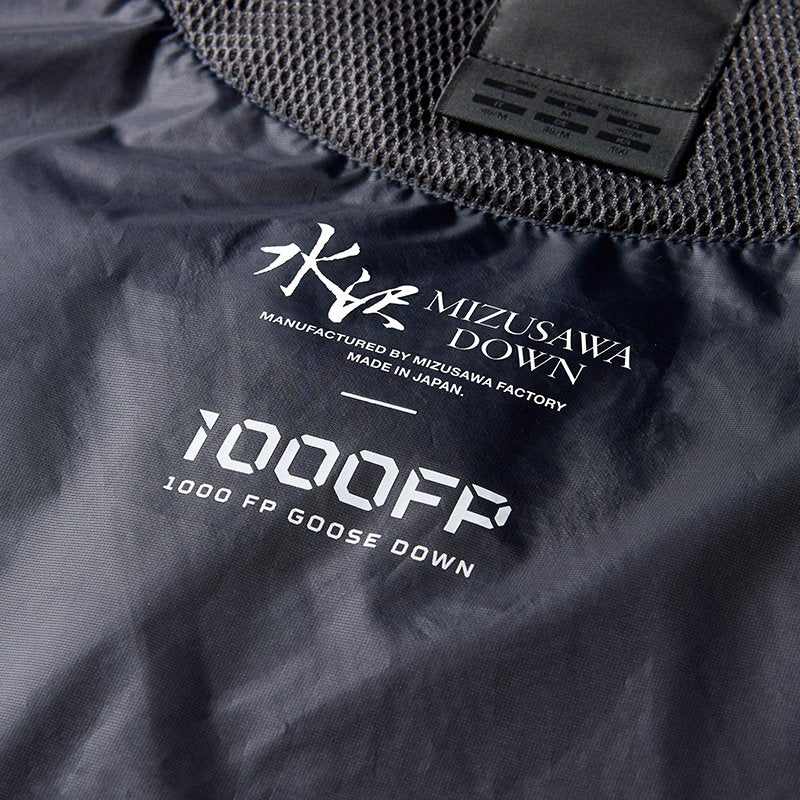 Mizusawa Down Jacket "Vertex" 1000FP