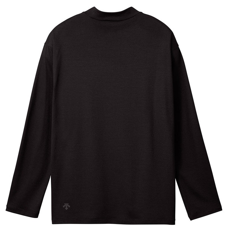 Wool Mix Mockneck L/S T-Shirt