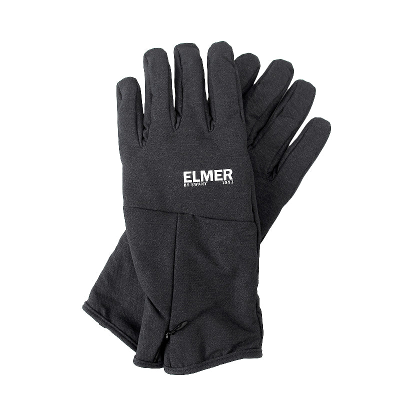 Wide Open Zipper Cuff Gloves