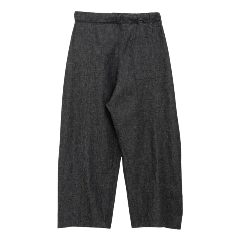 Box Pleat Trouser Denim