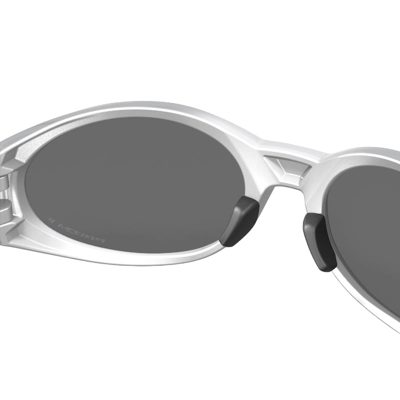 Eye Jacket™ Redux Prizm Black Polarized Lenses, Silver Frame Sunglasses