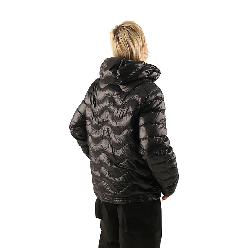 Waves Hooded Down Puffer