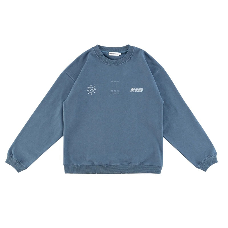 Distressed US Crewneck